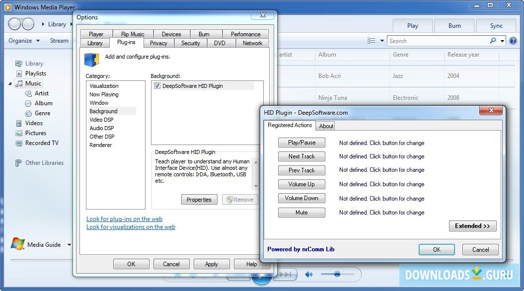 Configuration Window