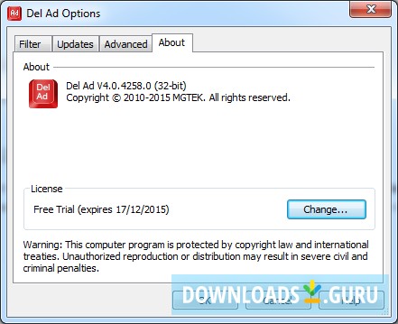 Del Ad for Internet Explorer