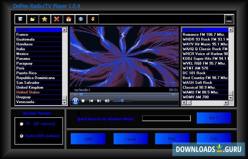 Listening to a Radio Station