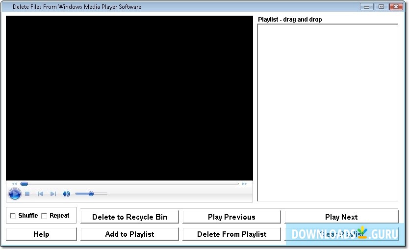 Delete Files From Windows Media Player Software