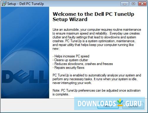 Dell Automated PC TuneUp