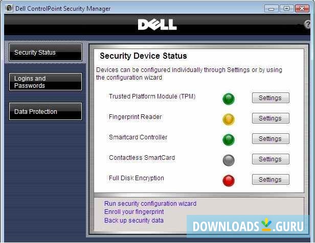 Security Devices Status