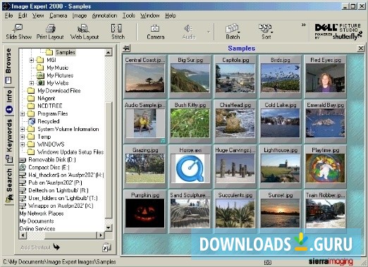 Image Expert 2000 Image Browsing Application