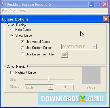 Desktop Screen Record