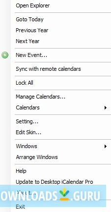 Desktop iCalendar Lite