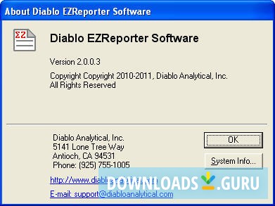 Diablo EZReporter