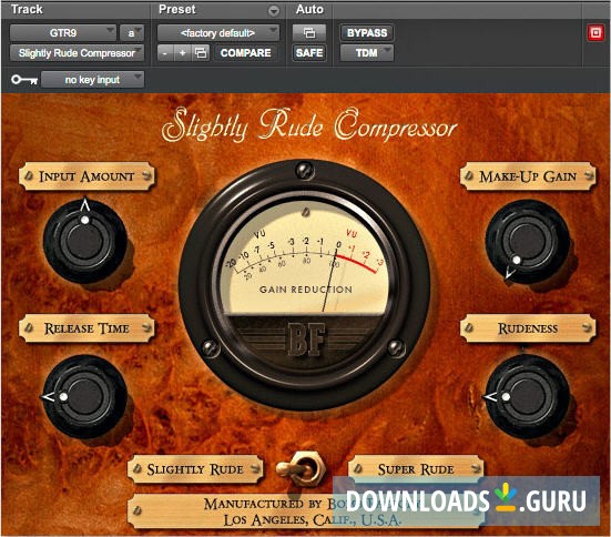 Digidesign Slightly Rude Compressor