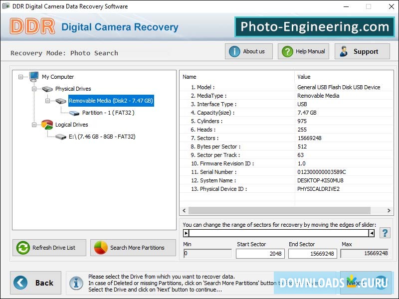 Digital Camera Data Recovery