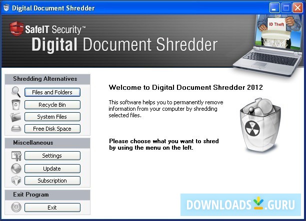 pc file shredder windows 7 free download