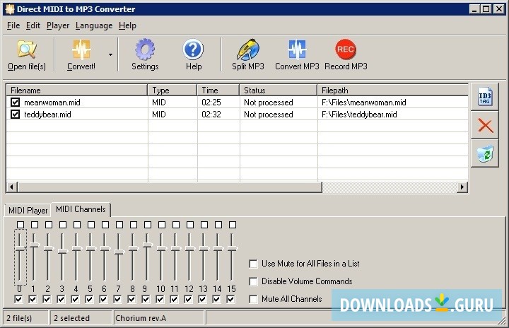 best android midi to mp3 file converter