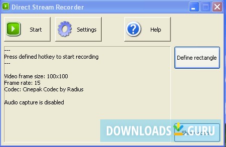 Direct Stream Recorder