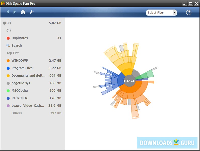 Disk Space Fan Pro