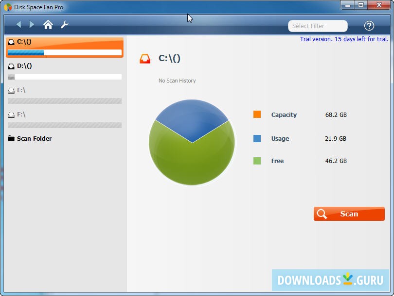 Disk Space Fan Pro