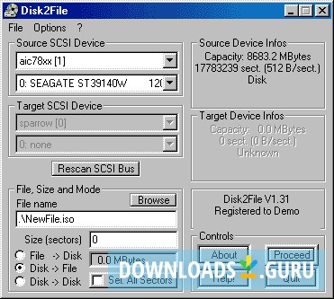 Disk2File