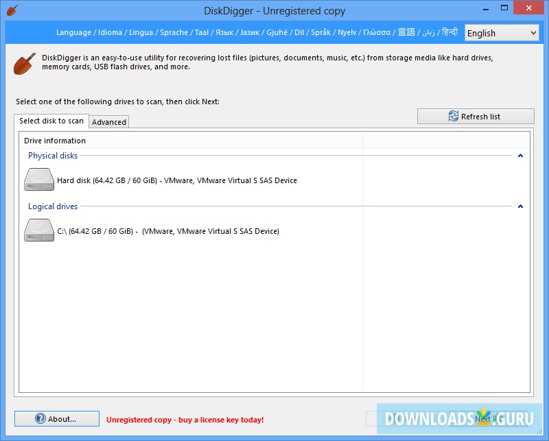 download the last version for windows DiskDigger Pro 1.83.67.3449
