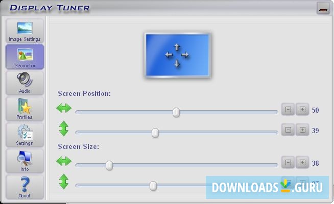 Adjusting Geometry