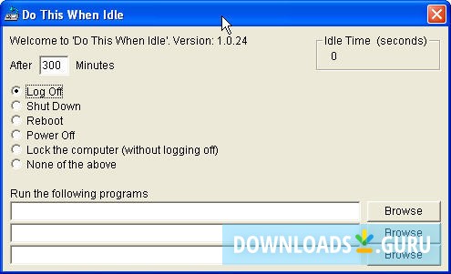 Do This When Idle
