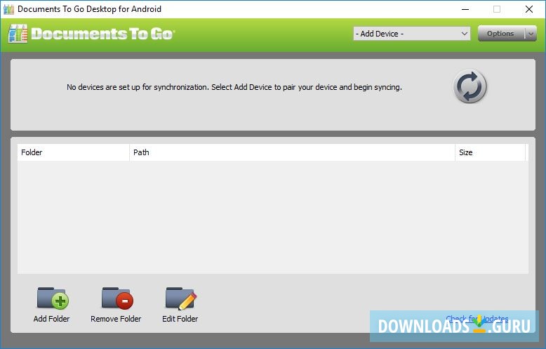 Documents To Go Desktop for Android
