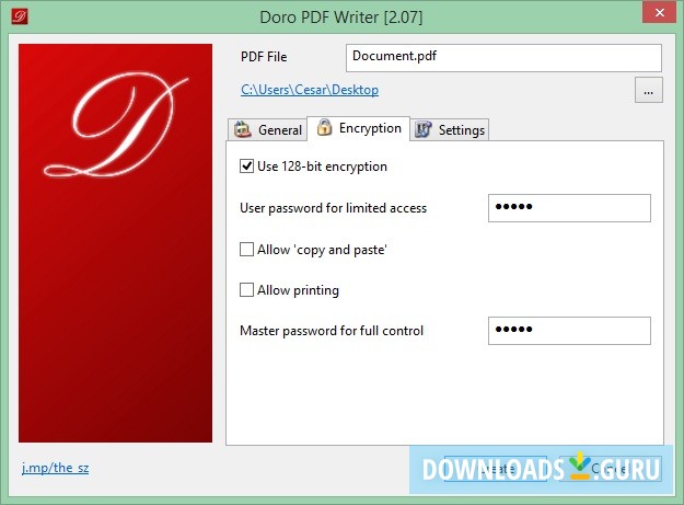 Encryption Configuration