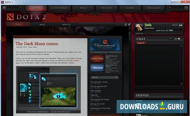 Dota 2 for android instal