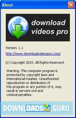 Download Videos Pro