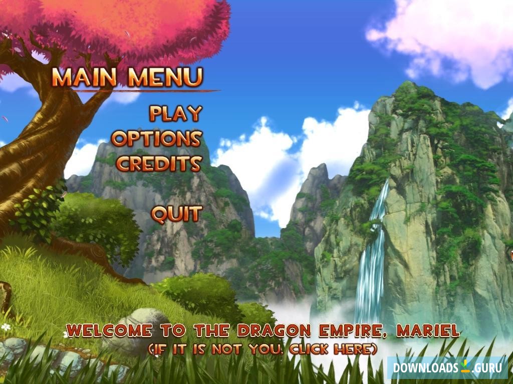 Main Menu