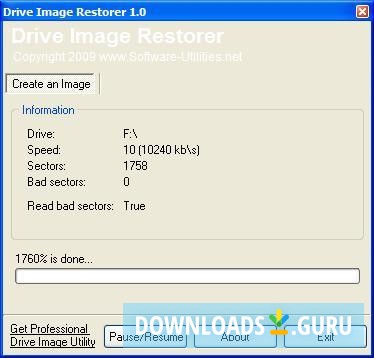 Drive Image Restorer