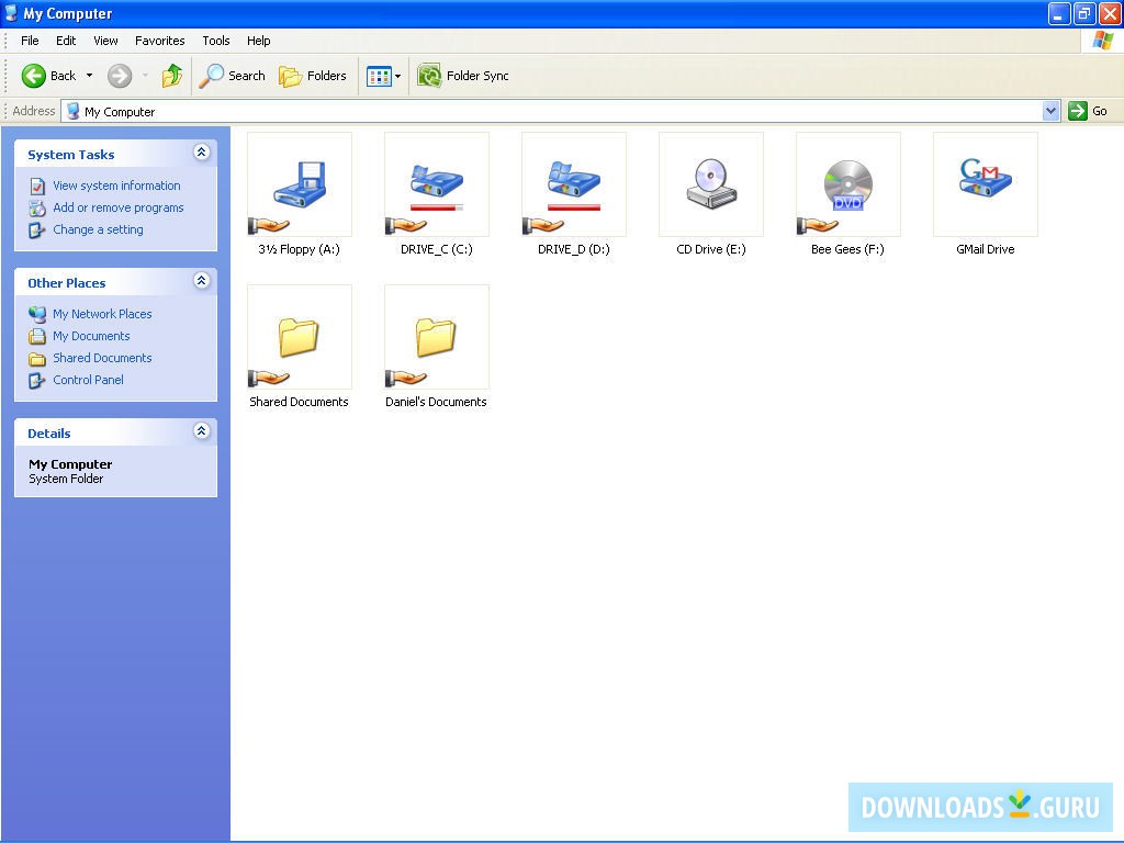 Drive Space Indicator