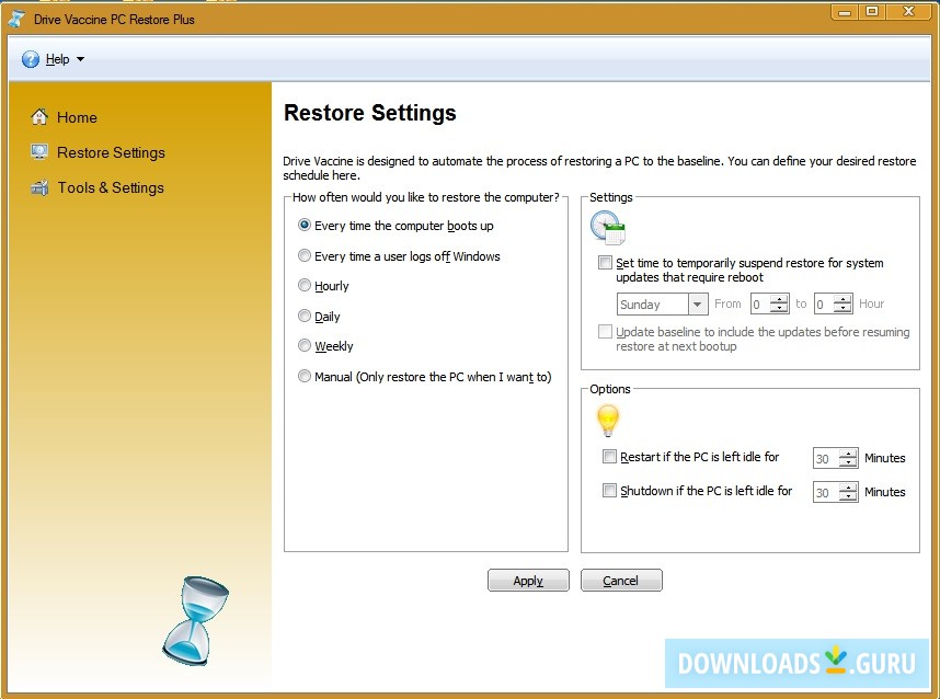 Drive Vaccine PC Restore Plus
