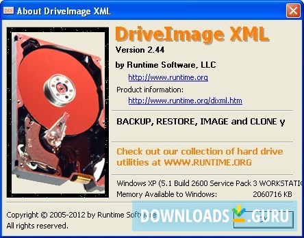 DriveImage XML