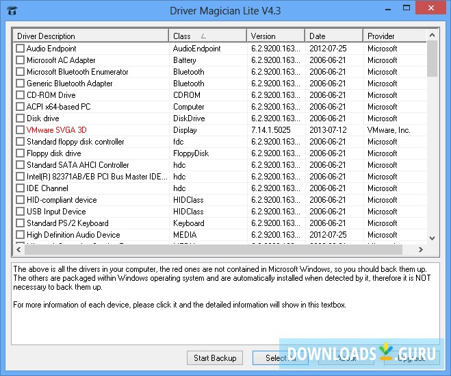 Driver Magician 5.9 / Lite 5.49 download the new version