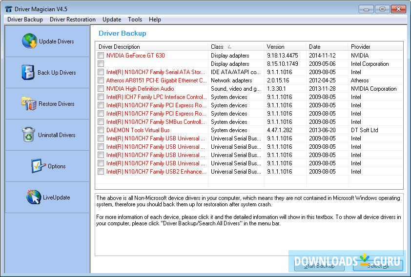 Driver Magician 5.9 / Lite 5.49 for windows download