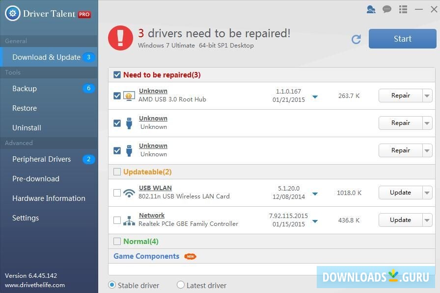 Driver Talent Pro 8.1.11.30 download the new for windows