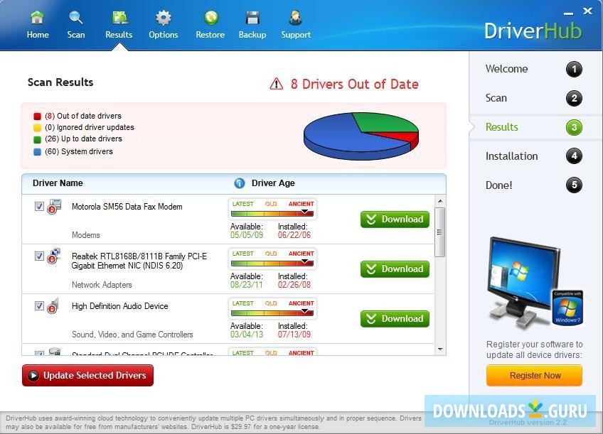 DriverHub download the new version for android