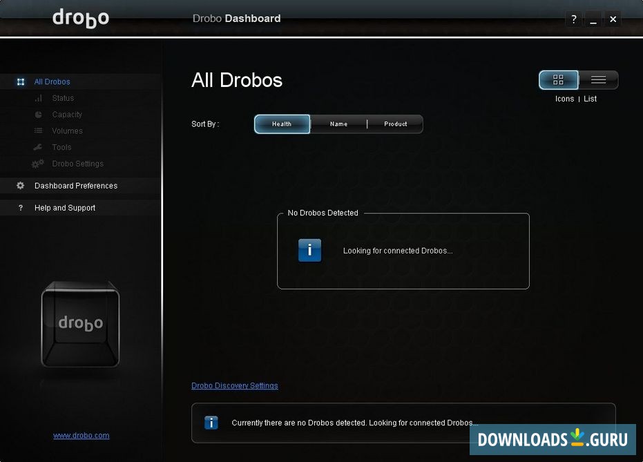drobo dashboard 1.8.4 download