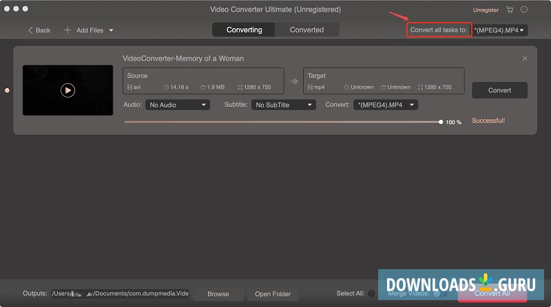 DumpMedia Video Converter for Windows
