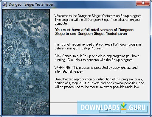 Dungeon Siege: Yesterhaven