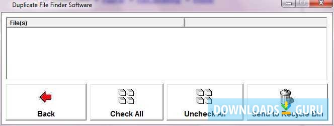 Duplicate File Finder Software
