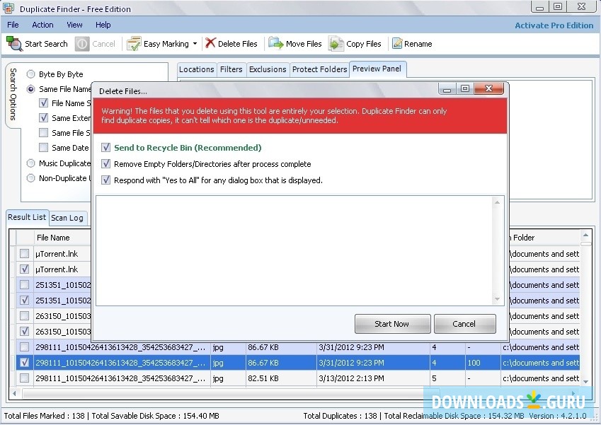 download the new Duplicate File Finder Professional 2023.14
