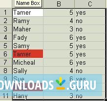 Example of duplicated cells