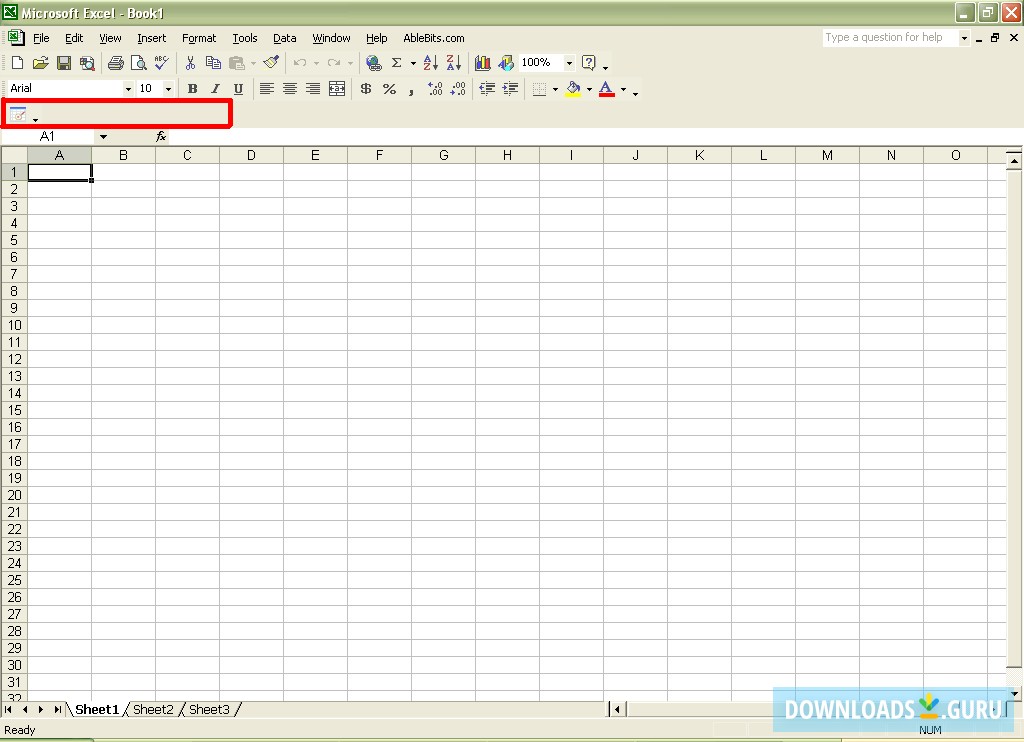The program's icon on Excel