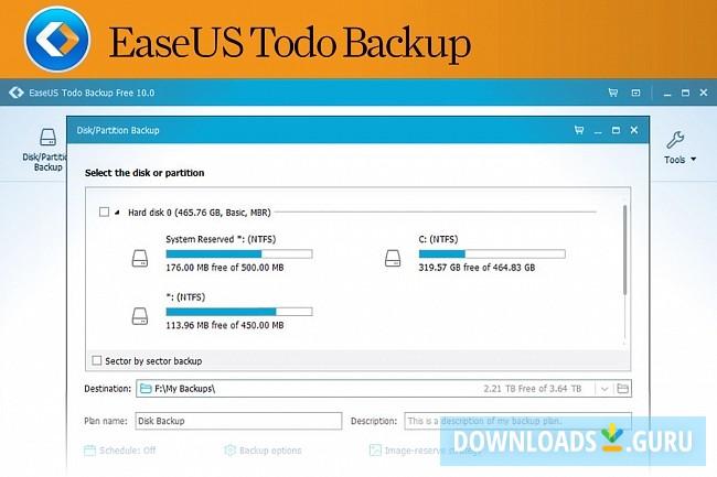 need to download easeus todo backup 10.0 home