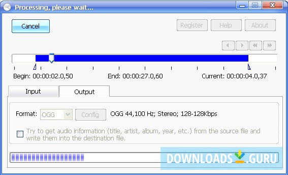 Cutting Your Audio File