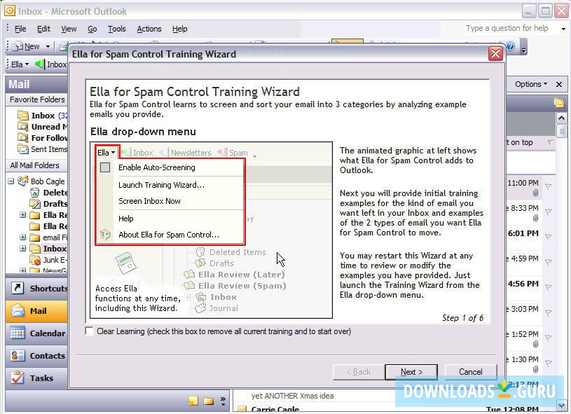 ELLA for Microsoft Outlook