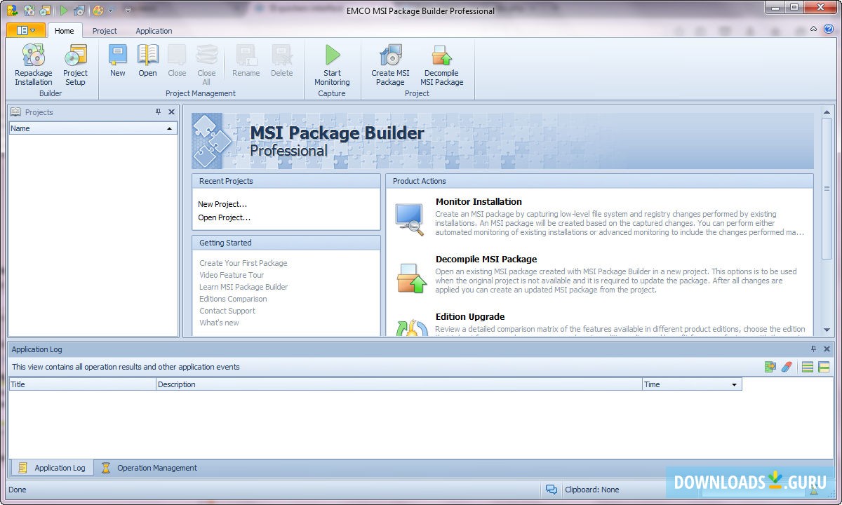 emco msi package builder license key