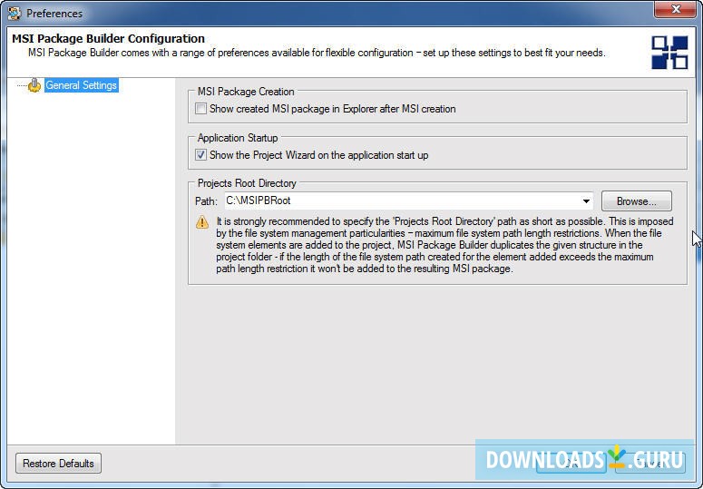 EMCO MSI Package Builder Starter