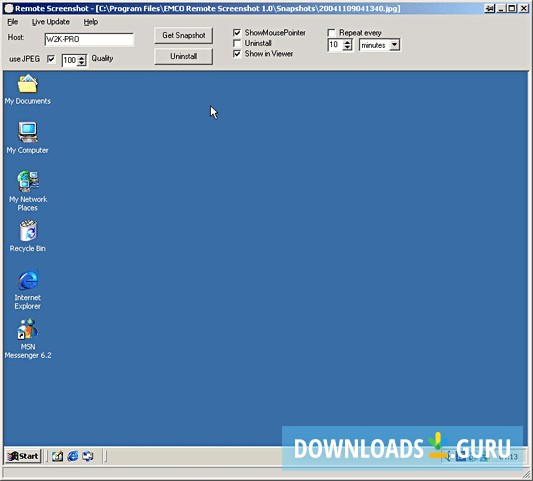 EMCO Remote Screenshot