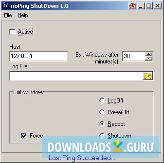 EMCO noPing ShutDown