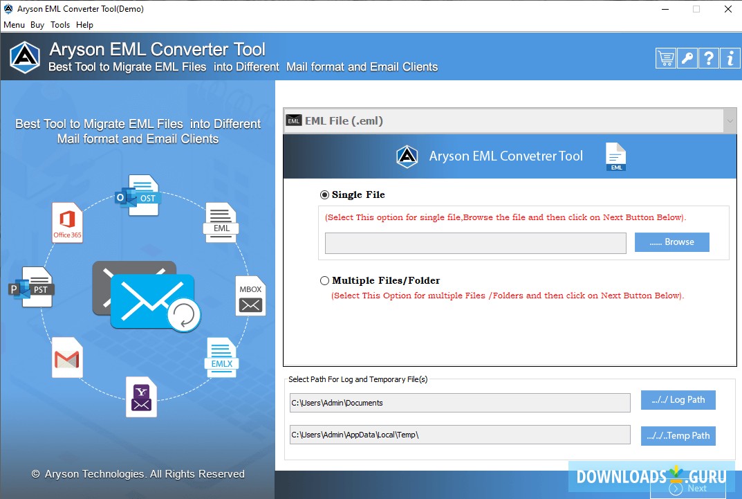 EML Converter for Windows