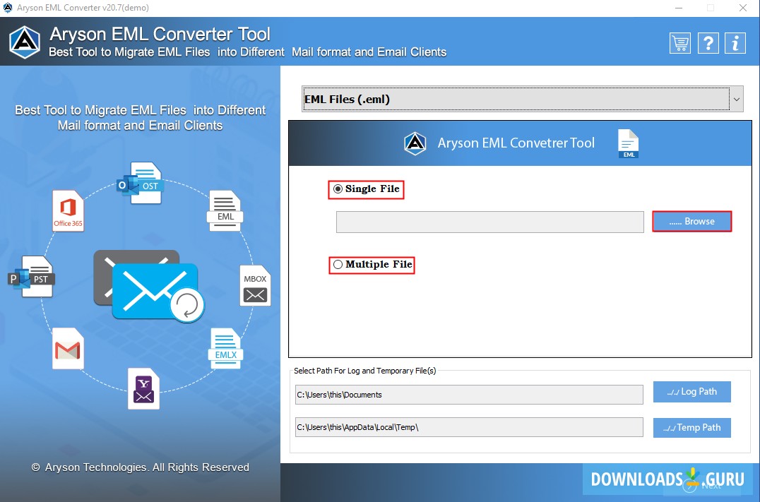 EML to PDF Converter